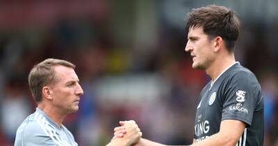 Harry Maguire has proven Brendan Rodgers right following woeful season at Manchester United