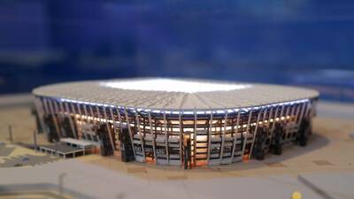 Miniature models provide bird's eye view of Qatar World Cup 2022 venues - in pictures