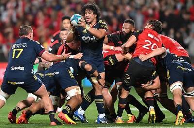 Richie Mo - David Havili - Shannon Frizell - Crusaders hold off Highlanders in scrappy Super Rugby clash - news24.com - county Scott - county Gregory