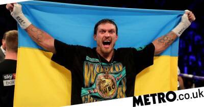Ricky Hatton: Oleksandr Usyk’s decision to return from Ukraine and fight Anthony Joshua is truly inspirational