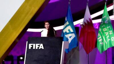 Lilian Thuram - Axel Witsel - Paulo Fonseca - Andrea Radrizzani - Qatar World Cup: Harsh spotlight shone on human rights issues as Norwegian FA president gives scathing speech at FIFA Congress - edition.cnn.com - Manchester - Qatar - Norway - Afghanistan