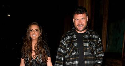 Danny Miller steps out with stunning fiancé in Manchester after first family holiday with baby son