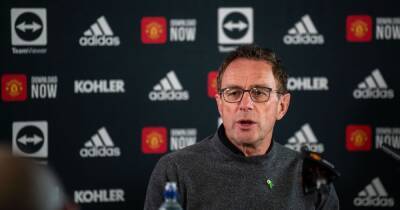 Ralf Rangnick Manchester United press conference LIVE Man United vs Leicester team news