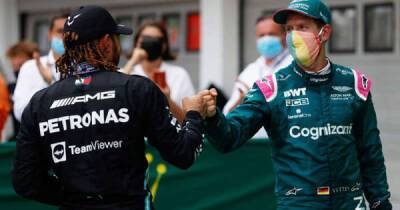 Lewis Hamilton has sent Sebastian Vettel a welcome back message ahead of F1 return