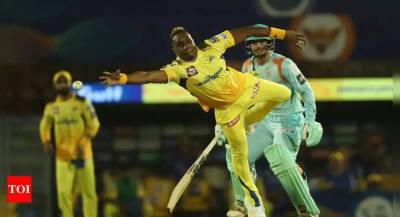 Quinton De-Kock - Ravindra Jadeja - IPL 2022: Lasith Malinga praises Dwayne Bravo on becoming leading wicket-taker in tournament history - timesofindia.indiatimes.com - India -  Chennai