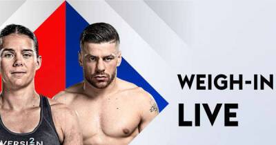 LIVE STREAM: Marshall vs Hermans weigh-in - msn.com - Britain - county Marshall