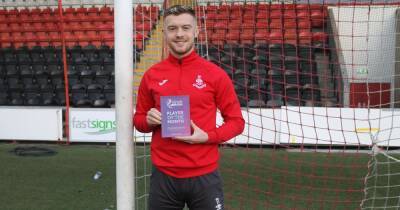 Airdrie star named Player of the Month after clinical patch of form