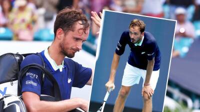 'Feeling super dizzy' - Baffled Daniil Medvedev denies 'nerves' in shock Miami Open loss to Hubert Hurkacz