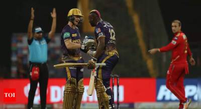 Shreyas Iyer - Mayank Agarwal - Kolkata Knight Riders vs Punjab Kings Highlights: Umesh Yadav, Andre Russell fire KKR to big win over PBKS - timesofindia.indiatimes.com - Jamaica - county Smith -  Kolkata