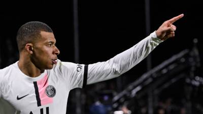 Kylian MMbappe and Neymar score hat-tricks as PSG beat Clermont Foot to go 15 points clear in Ligue 1