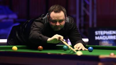 Ricky Walden - Stephen Maguire - Ken Doherty - Stephen Maguire moves step closer to sealing World Championship spot at Crucible - rte.ie - Britain - Scotland - China - Ireland - county Hill -  Sheffield
