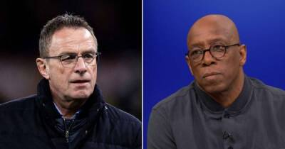 Ian Wright blasts Ralf Rangnick decision in Manchester United's defeat to Everton