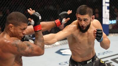 Gilbert Burns - UFC 273 -- The Rock and UFC superstars react to an instant classic between Khamzat Chimaev and Gilbert Burns - espn.com - Brazil - Florida