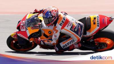Marc Marquez - Jorge Martín - Alex Rins - Marc Marquez Start ke-9 di MotoGP AS 2022, Tolak Label Favorit - sport.detik.com