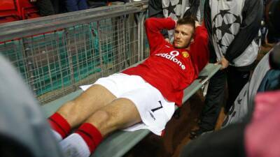 On This Day in 2002: England captain David Beckham breaks his metatarsal bone