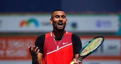 Nick Kyrgios rants at another umpire in X-rated outburst during Reilly Opelka loss