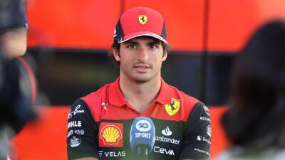 Ferrari’s Carlos Sainz suffers second-lap crash after torrid start to Australian Grand Prix