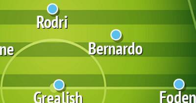 How Man City should line up vs Liverpool FC in Premier League
