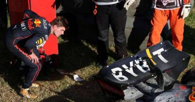 Max Verstappen out of Australian Grand Prix as marshals rush to put out Red Bull fire