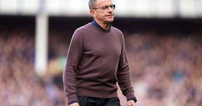 Ralf Rangnick - Frank Lampard - Marcus Rashford - Anthony Gordon - ‘Everton were crumbling’ – Rangnick rues missed Man Utd opportunity - msn.com - Manchester