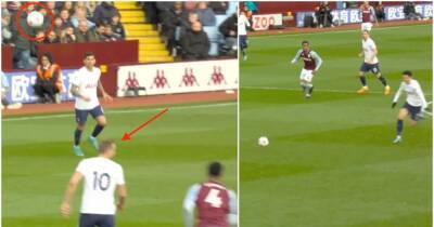 Harry Kane assist: Clip goes viral showing incredible awareness vs Aston Villa