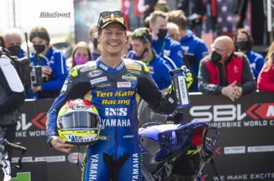 Dominique Aegerter - WorldSBK Aragon: Aegerter holds off Baldassari for WorldSSP race two win - bikesportnews.com - Italy