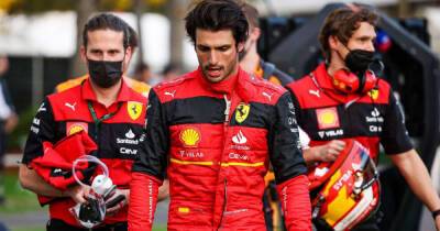 Sainz critical of himself and Ferrari after Aus DNF