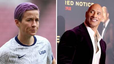 The Rock threatened with legal action by Megan Rapinoe over XFL logo