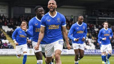 Rangers' Kemar Roofe bags hat-trick to keep Celtic within six points