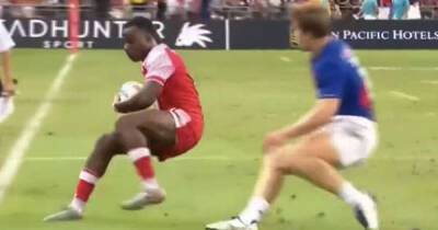 Ryan Giggs - Alex Ferguson - Phil Bennett - Wales teen scores mesmeric try that has commentators drooling and comparing him to Phil Bennett and Fred Astaire - msn.com - France - Singapore - Haiti
