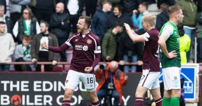 Hibs fans played into Andy Halliday's hands, says Hearts boss Robbie Neilson