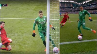 Man City vs Liverpool: Ederson showed ridiculous composure on goal line