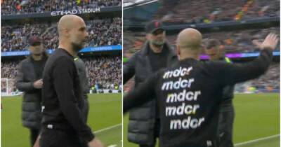 Klopp & Guardiola's handshake at the end of Man City 2-2 Liverpool was just the best ending