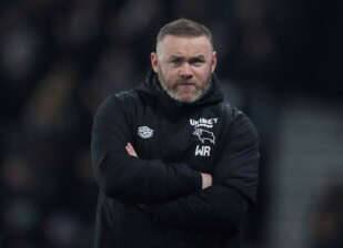 Wayne Rooney sends message to international manager about Derby County man