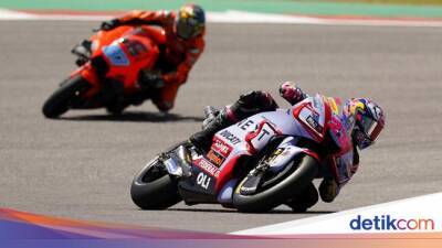 Hasil MotoGP AS: Bastianini Tercepat Ungguli Rins dan Miller