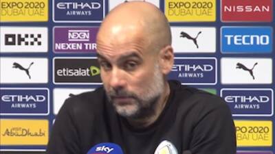 Le dejan caer a Guardiola que ha traicionado su estilo y su respuesta arrasa - en.as.com - Madrid