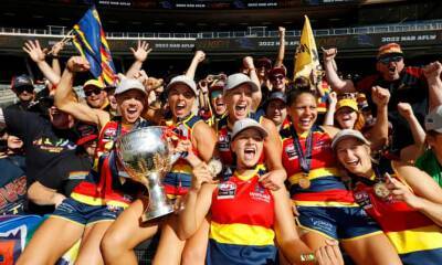 AFLW’s first dynasty is born as Crows reap rewards of investment - theguardian.com - Australia