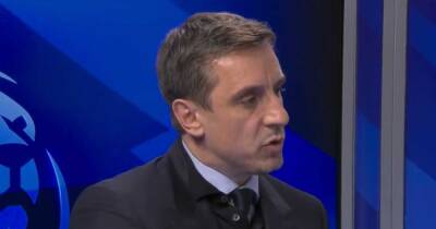 Gary Neville makes 'appalling' Manchester United prediction ahead of trip to Liverpool