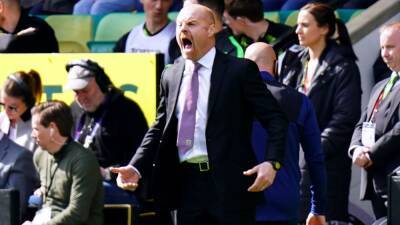 Sean Dyche won’t overreact to Burnley’s defeat at fellow strugglers Norwich