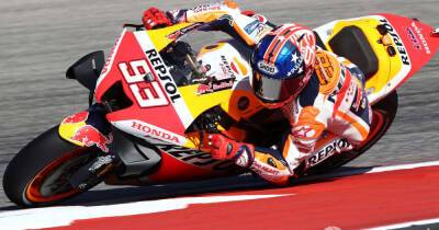 A bike alarm made Marquez’s Honda “crazy” in disastrous COTA MotoGP start