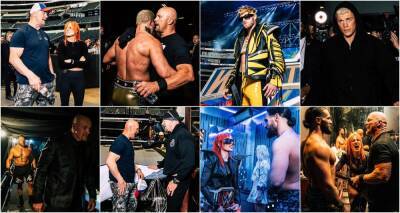 Brock Lesnar, The Undertaker, Logan Paul: Incredible behind-the-scenes WWE WrestleMania photos