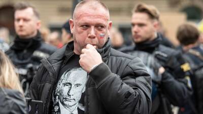 In Germany, pro-Russian protesters complain of discrimination