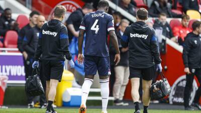 Kurt Zouma worry for West Ham ahead of Europa League quarter-final second leg