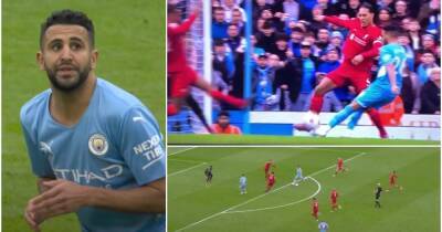 Kevin De-Bruyne - Riyad Mahrez - Joel Matip - Mahrez miss vs Liverpool: Footage shows his effort was blocked by Joel Matip - givemesport.com - Manchester - Algeria - Liverpool