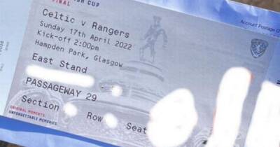 Celtic vs Rangers Scottish Cup semi final ticket blunder as SFA admit Hampden briefs misprint - dailyrecord.co.uk - Scotland