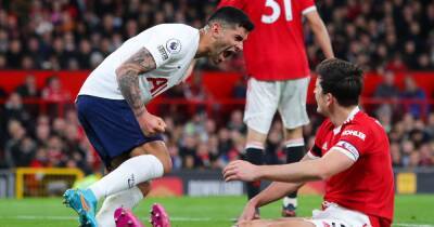 Tottenham star Cristian Romero explains clash with Manchester United captain Harry Maguire