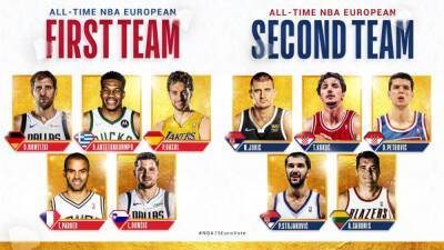 El mejor equipo europeo de la historia de la NBA: Pau, Doncic...