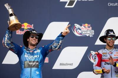 MotoGP Austin: Relaxed Rins recovers for Suzuki’s 500th podium