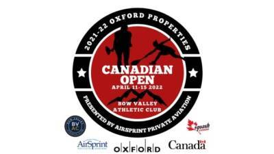 Watch the 2022 Canadian Open Squash Championships