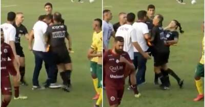 Brazilian manager sacked after headbutting lineswoman during game - givemesport.com - Brazil